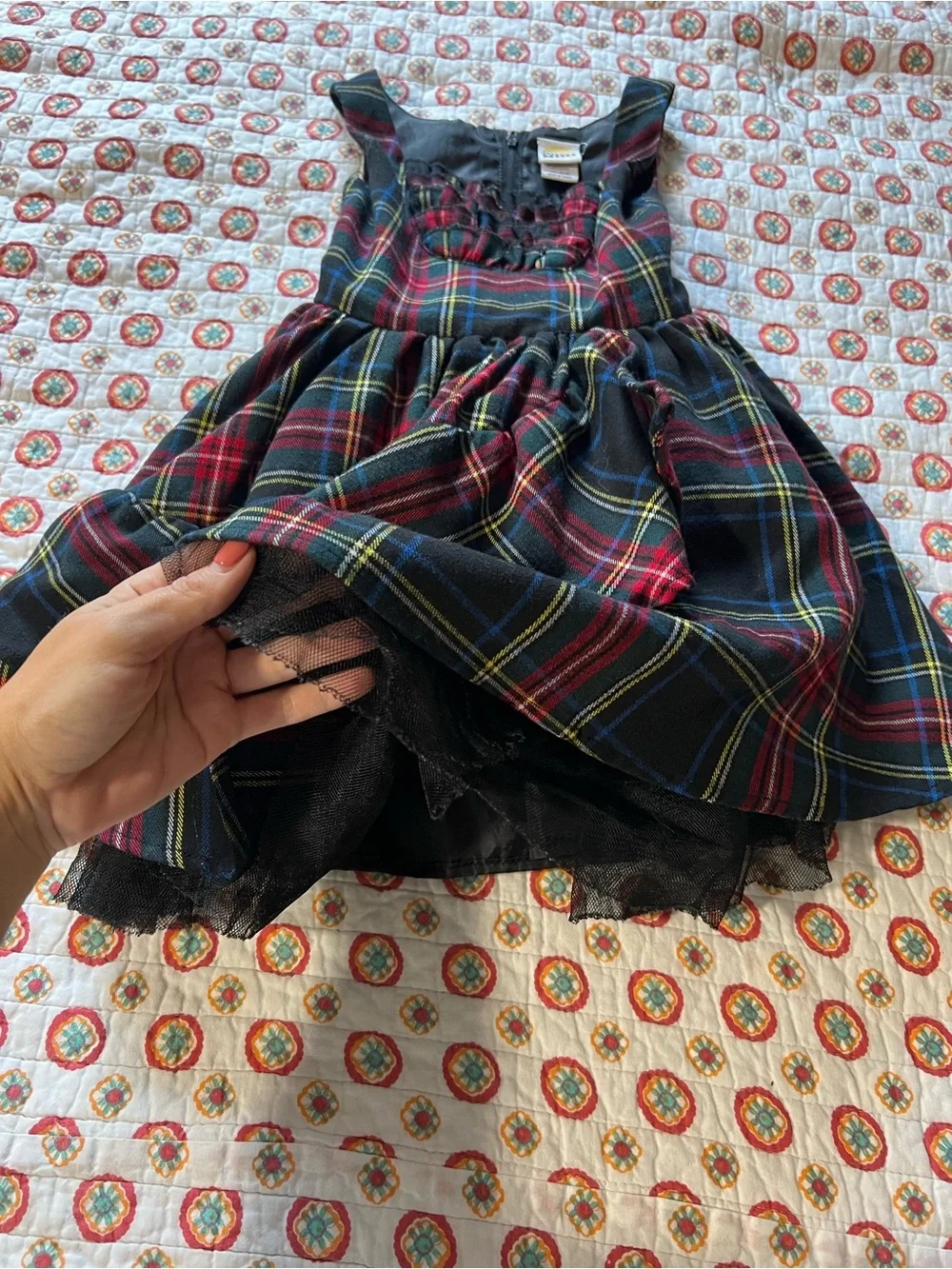 Harajuku Mini for Target Plaid Steampunk Dress size 4/5